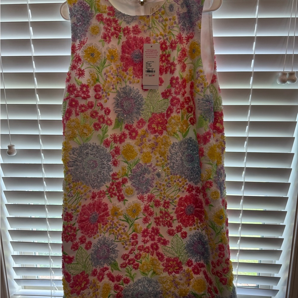 Lilly Pulitzer Vibrant Floral Mini Dress - Picture 7 of 11
